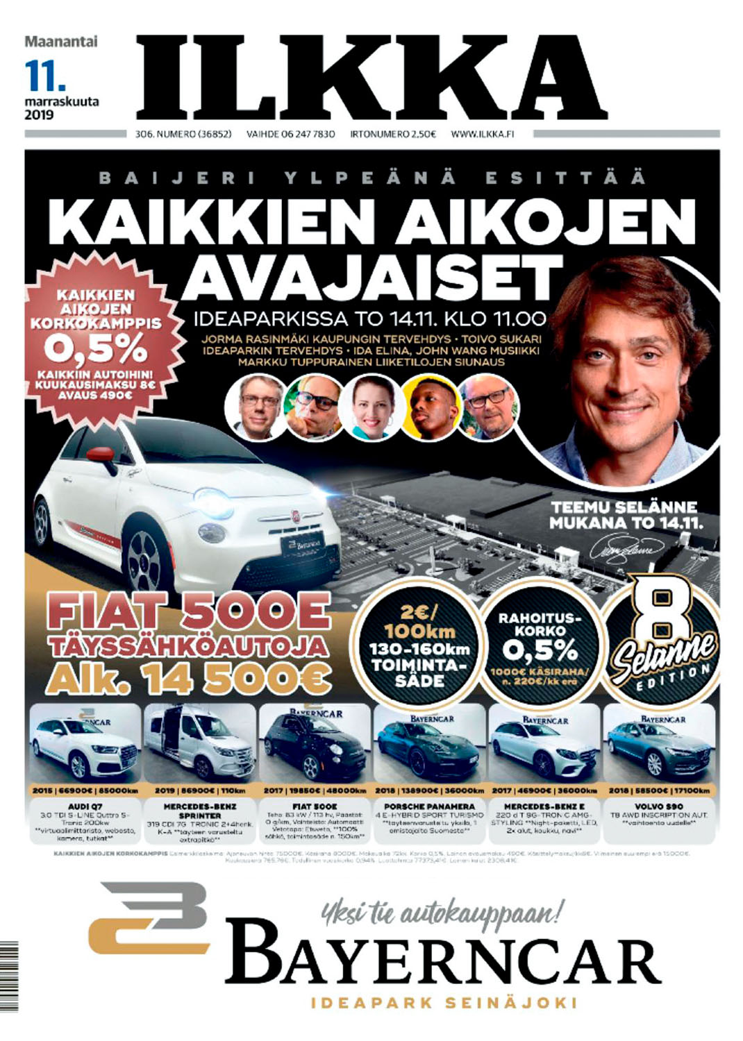 Therwiz Design Bayerncar Ilkka-Pohjalainen kansikuva, somemainos, digimarkkinointi