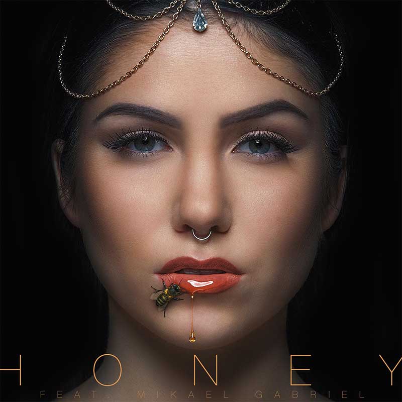 Evelina Honey Albumin-singlen kannen suunnittelu, Therwiz Design