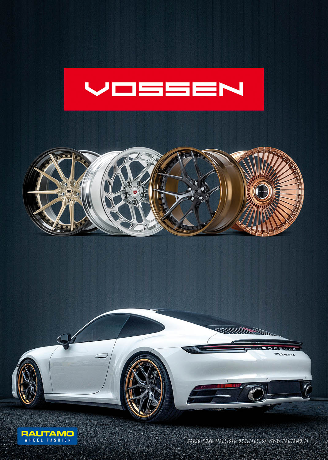 Vossen mainos, mainossuunnittelu Therwiz Design Mika Tervaskangas