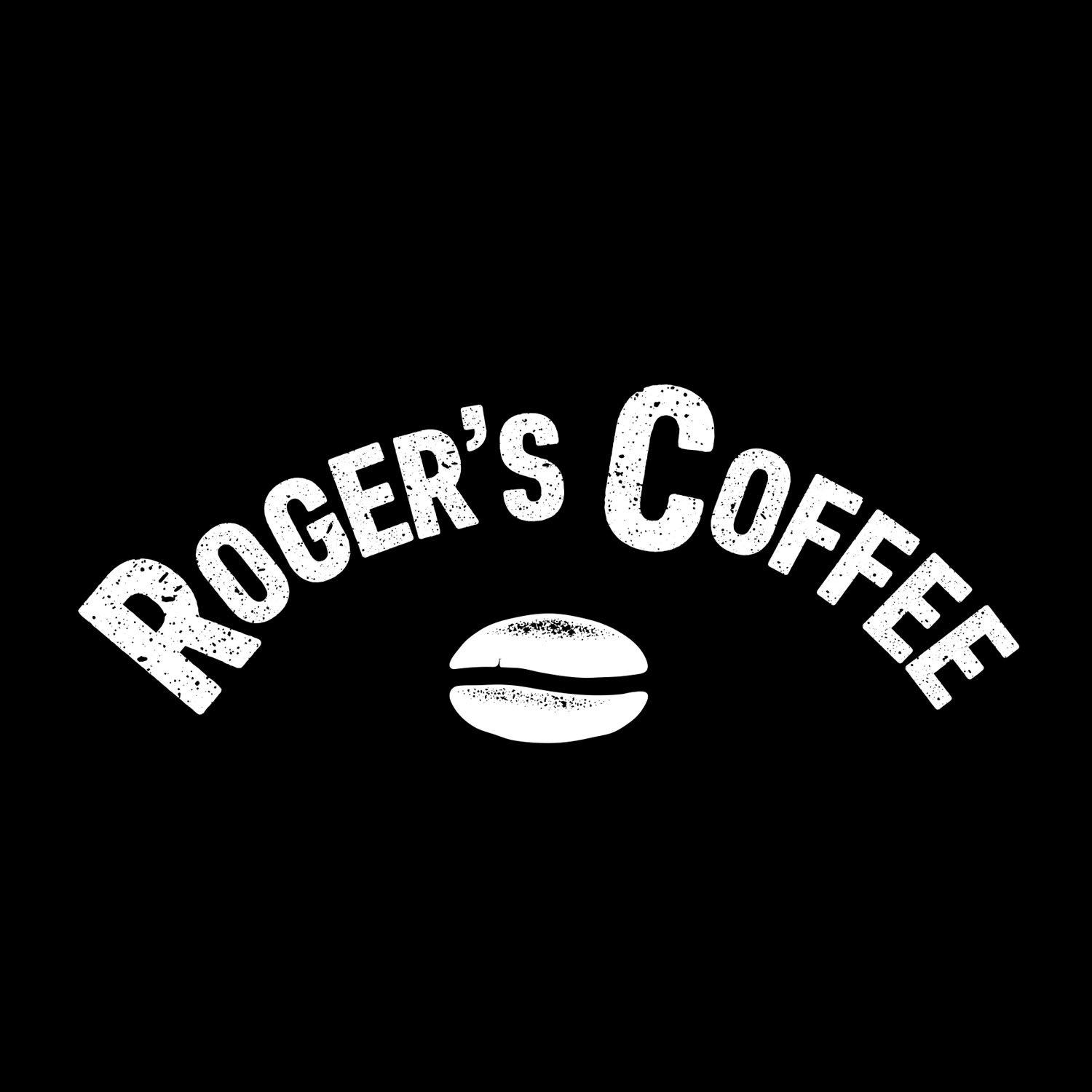 Logo, Roger's Coffee, made by Therwiz Design